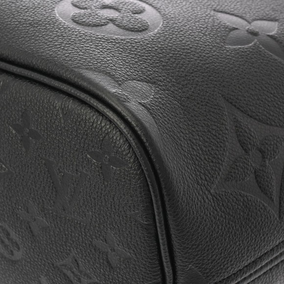 Louis Vuitton Empreinte Neverfull MM Noir Black Tote Bag Back - Picture 7 of 14